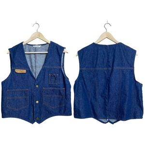 VTG REMINGTON DENIM VEST